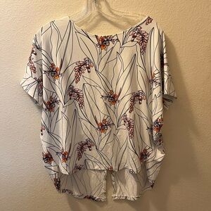 Fighting Eel NWT Top Annie in Vanilla Shell Ginger XS